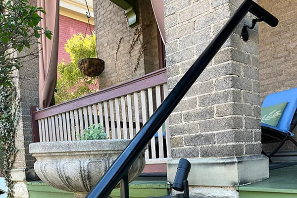 Stair Railing Installation Stair Railing Installation